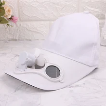 Горячая солнечная энергия ed вентилятор летняя спортивная уличная шляпа Кепка с солнечной энергии охлаждающий вентилятор для велосипедистов скалолазание небольшой кондиционер Ap