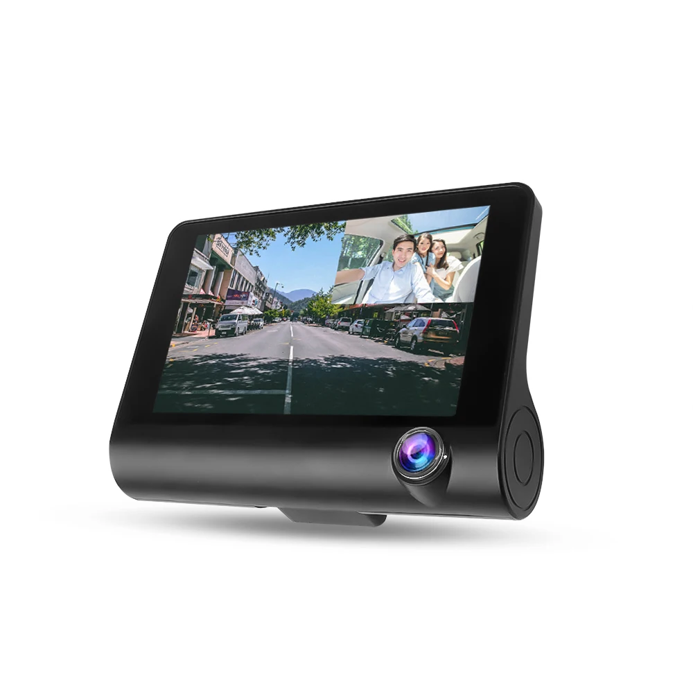 1080P 4'' HD Car DVR 3 Cameras Dual Lens With Reversing Camera Video Recorder Auto Dvrs Dash Cam Camcorder 32G TF Max ZW-4 (4)