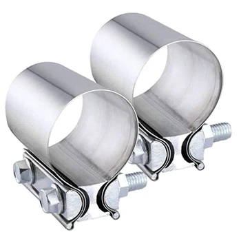 

Stainless Steel Exhaust Pipe Sleeve Clamp Ring Car Modified Exhaust Pipe Clamp Stainless Steel Fixing Clip