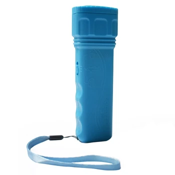 

Handheld Dog Ultrasonic Trainer Device With Flashlight Function Multifunctional Dog Repellent Device