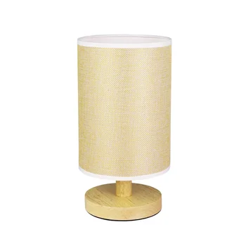

1 Pc LED Table Light Solid Wood Dimmable Warm Light Night Lamp Desk Light Bedside Lamp LED Light for Home Bedroom