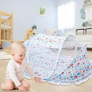 

Summer Multi-function Mosquito Net Anti Mosquito Foldable Portable Breathable and BottomlessBaby Infant Bedding Mesh Outdoors