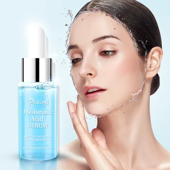 

Hyaluronic Acid Face Serum Moisturizing Skin Whitening Essence Anti-Aging Wrinkle Cream Shrink Pores Firming Face Serum PUTIMI