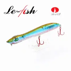 Le-Fish змеиная головка 140 мм/25 г рыболовные приманки плавающий Crankbait Sea Bass Pike Lure Pencil Bait плавающий поппер с Крючки vmc