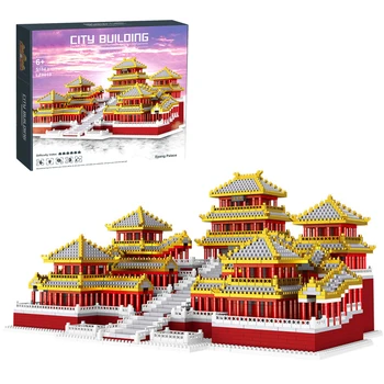 

5184Pcs Chinese Tradtional Famous Architecture Building Model Bricks Toys DIY Educational Stem Toy For Children Educational Toys