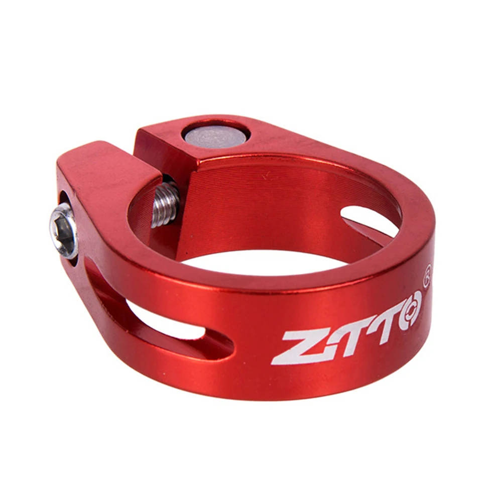 1 Pc Quality Bicycle Seatpost Alloy Bike Seat Tube Clip Black/Red