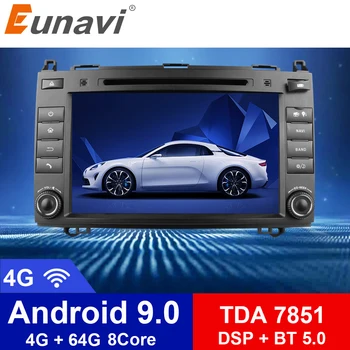 

Eunavi 2 Din 8'' Android 9.0 Car DVD Player radio stereo gps navi for Mercedes Benz Sprinter W209 W169Viano Vito B200 A160 Wifi