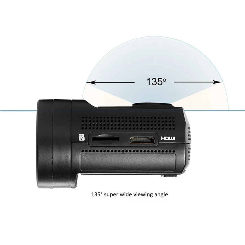 Мини DVR Автомобильный видеорегистратор, камера, скорость, gps, 1080 P, 60FPS, HD видео рекордер с супер конденсатором, g-сенсор, AV-Out, HDMI
