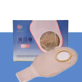 

10PCS Colostomy Bags Drainable Single Use Disposable Ostomy Colostomy Ileostomy Stoma Care Pouches Bags