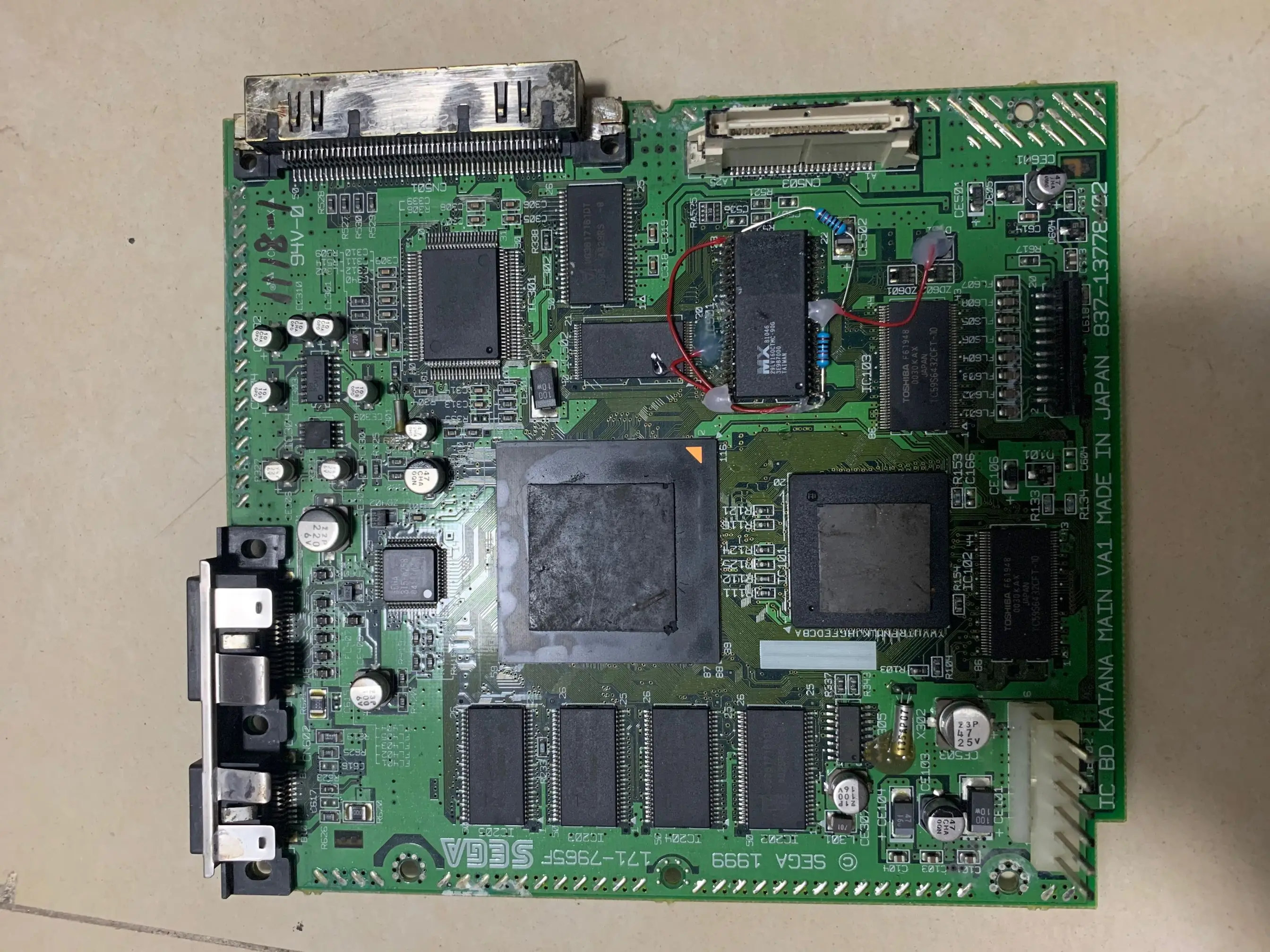 Оригинальная б/у материнская плата VA1 VA0 root для игровой консоли Sega Dreamcast DC|Запасные