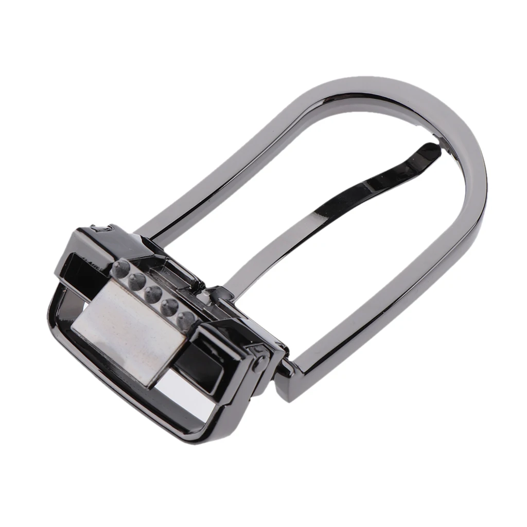 Man Belt Buckle fit for leather belt or strap 28-29mm Shiny Single Prong Belt Pin Buckle Replacement Repair Making Supplies 