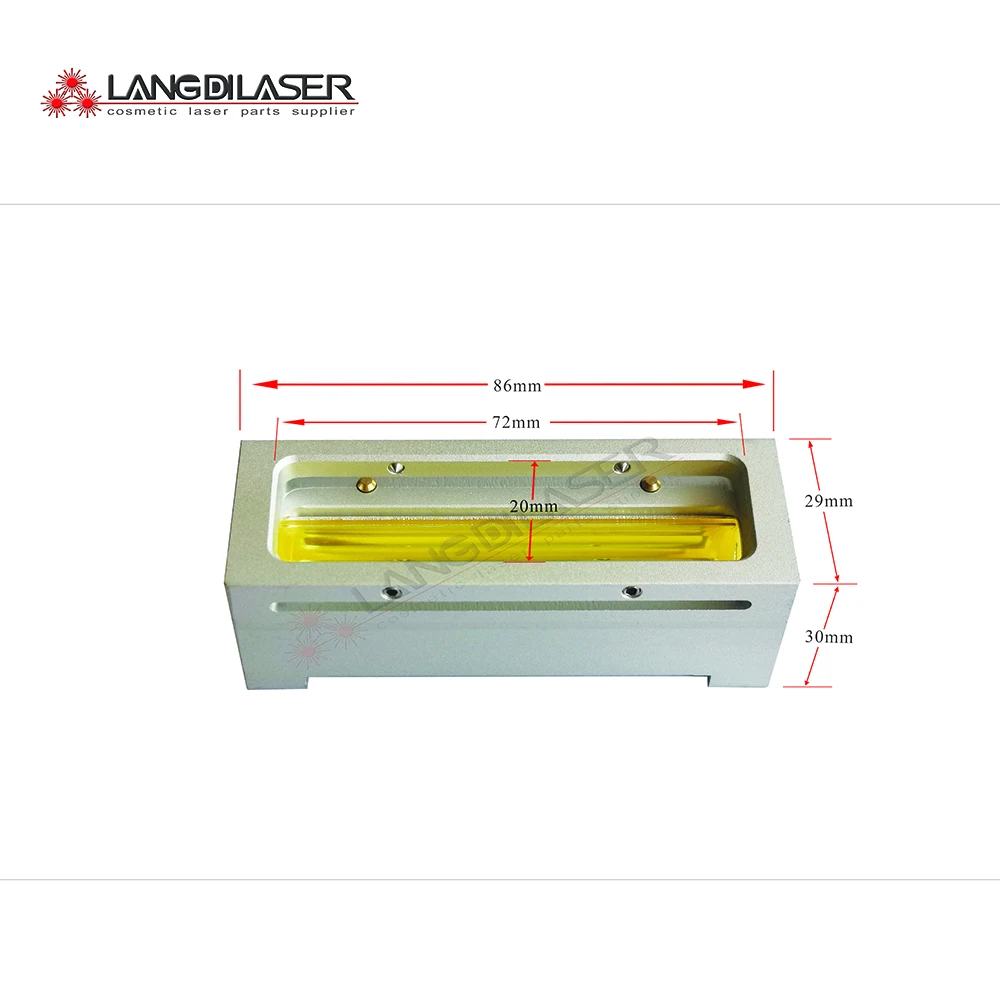 Handpiece Reflector Cavity Part For Filter Changable Handpiece,Include : Lamp Flow Tube,Silver Reflectror,Aluminum Cavity...