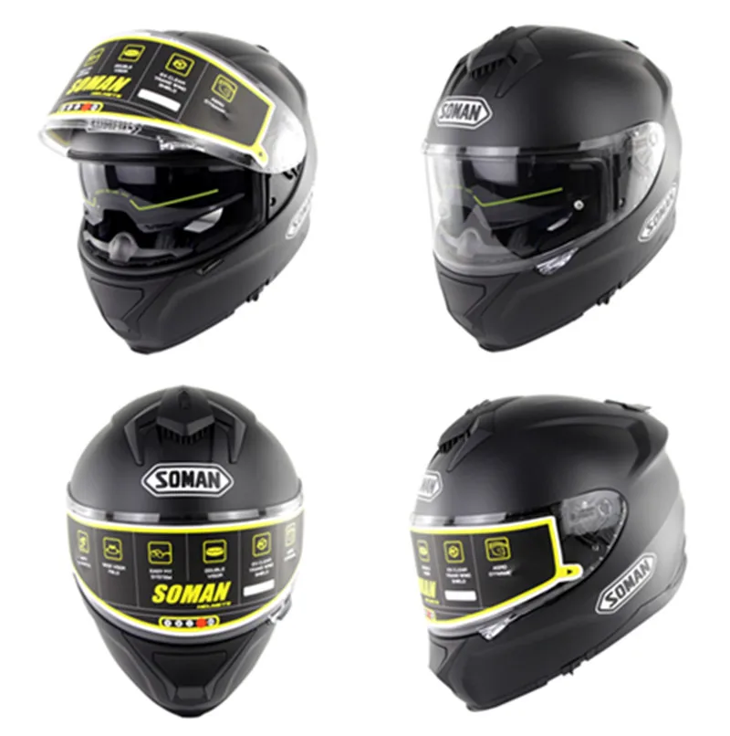 Soman Bluetooth полное лицо мотоциклетный шлем крышка Motard Фараон печатных шлем Cubierta Casco Moto Racing каск Patinet Capacete