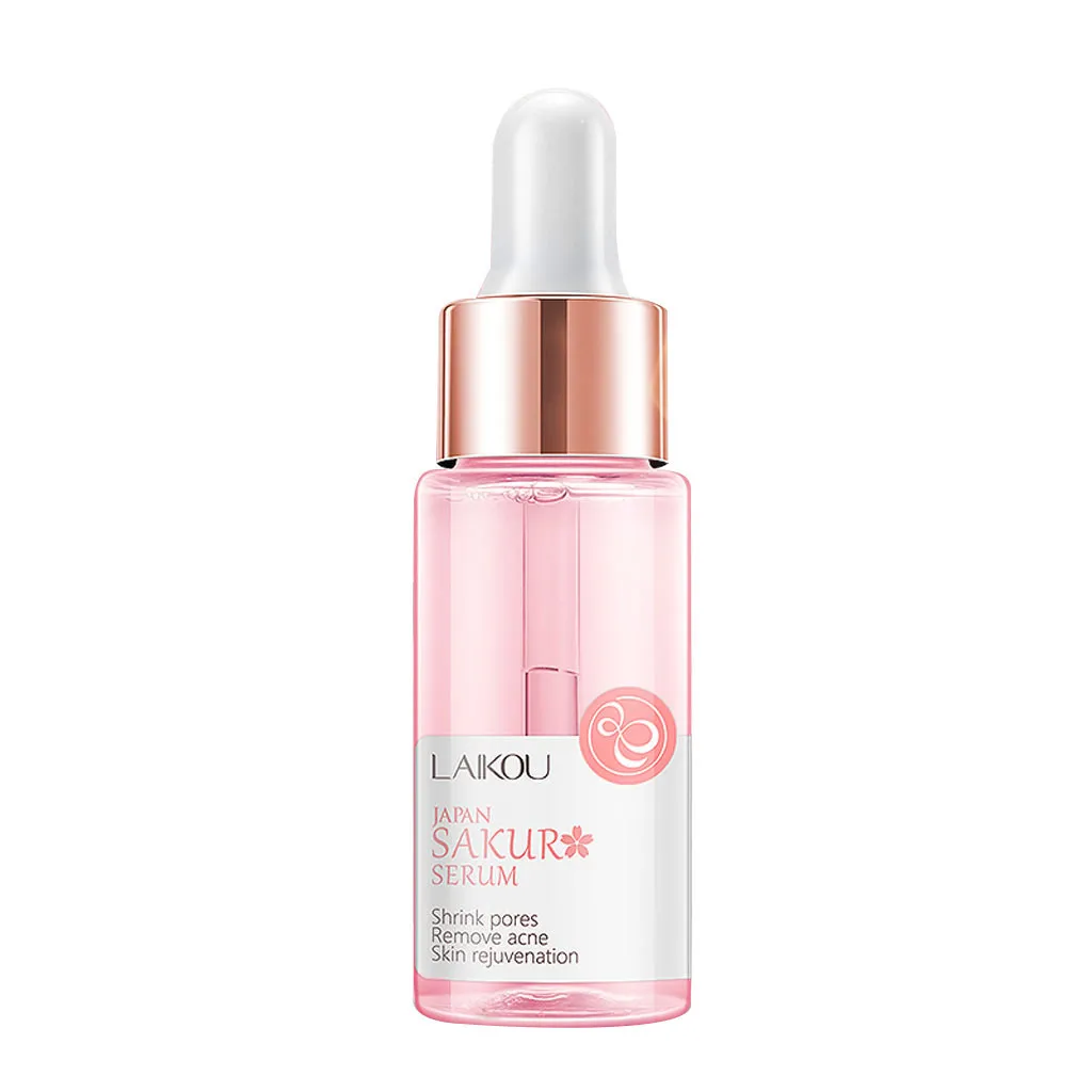 Cherry Blossom Essence Facial Moisturizing Skin Face Care Anti Acne Scar Removal Freckle Essence Hyaluronic Acid Whitening Y807