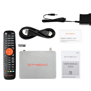 

GTMEDIA V7 TT PRO 1080P Full DVB-T/T2/Cable Support H.265 YouTube Youporn via usb Wifi dongle and Sharing
