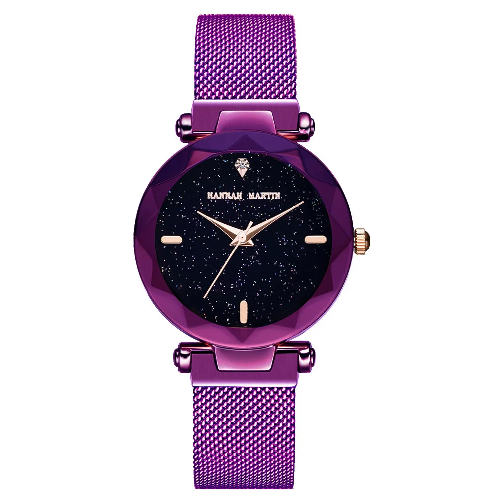 

Hannah Martin Hannahmartind2 D3 Star Surface Stainless Steel Watch Band Quartz Watch