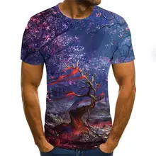 Erkek 3D baskılı kara delik 3DT gömlek serin ve ilginç gömlek erkekler kısa kollu yaz üst T-shirt erkekler ve kadınlar moda 3D T