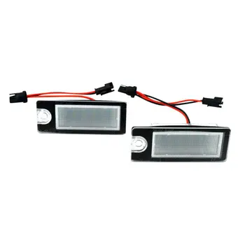 

Vehicle Taillights LED License Plate Number Lights Lamps For Volvo V70 CX70 S60 S80 XC90 Signal Lamp Assembly