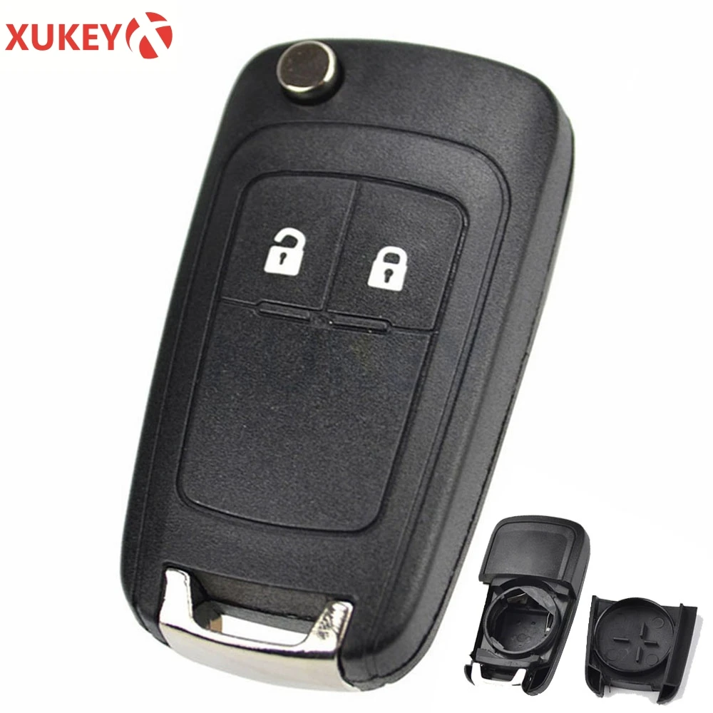 2 Button Car Remote Flip Key Shell Replacement Fob Case For Opel/ Vauxhall Adam Astra J Insignia