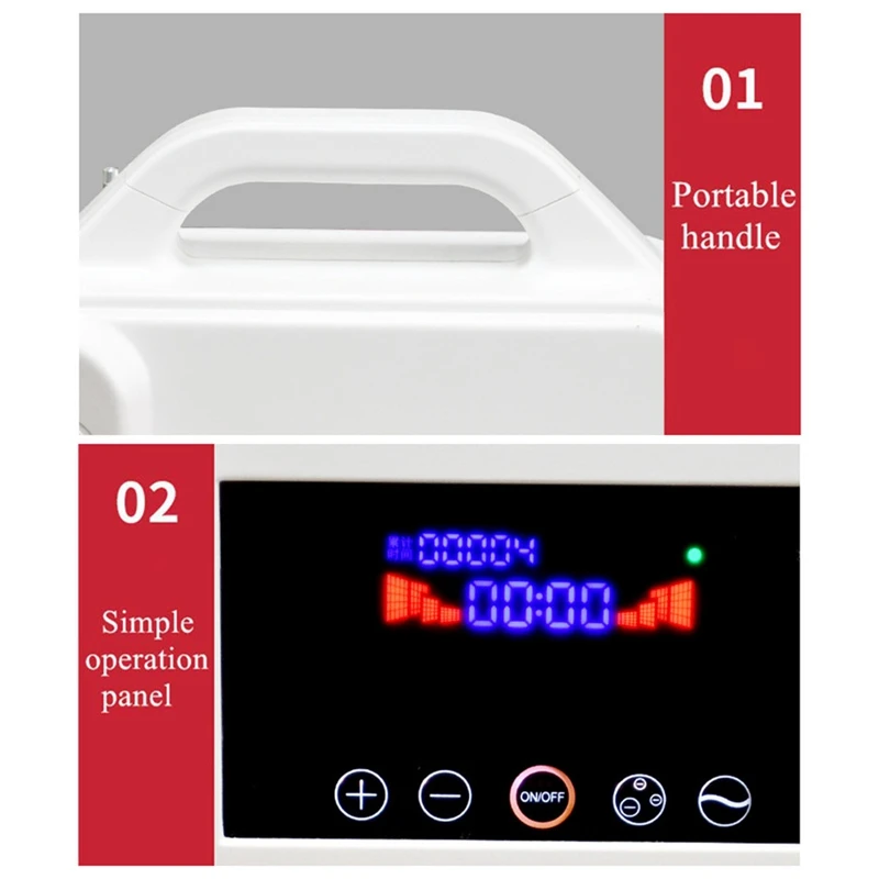  Portable Oxygen Concentrator O2 Generators Air Purifier Ventilator Sleep MINI Oxygen Machine For Ho
