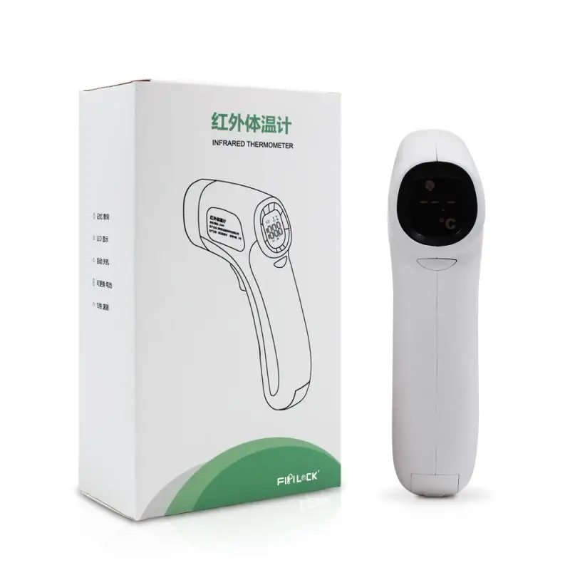 

New IR Infrared Digital Body Temperaturer Non-Contact Forehead Thermometer Baby Adult Ear Temperaturer Fast Delivery Hot Sale
