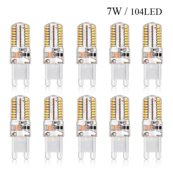 

Dozzlor G9 Led Bulb Replace Halogen Lamp 9W 64LED 12W 104LED AC 220V Durable Ultra Bright Led Bulb Saves Energy