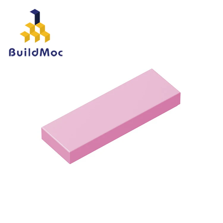 BuildMOC совместимый для 63864 1x3 для строительных блоков части DIY логотип развивающие творческие подарочные игрушки