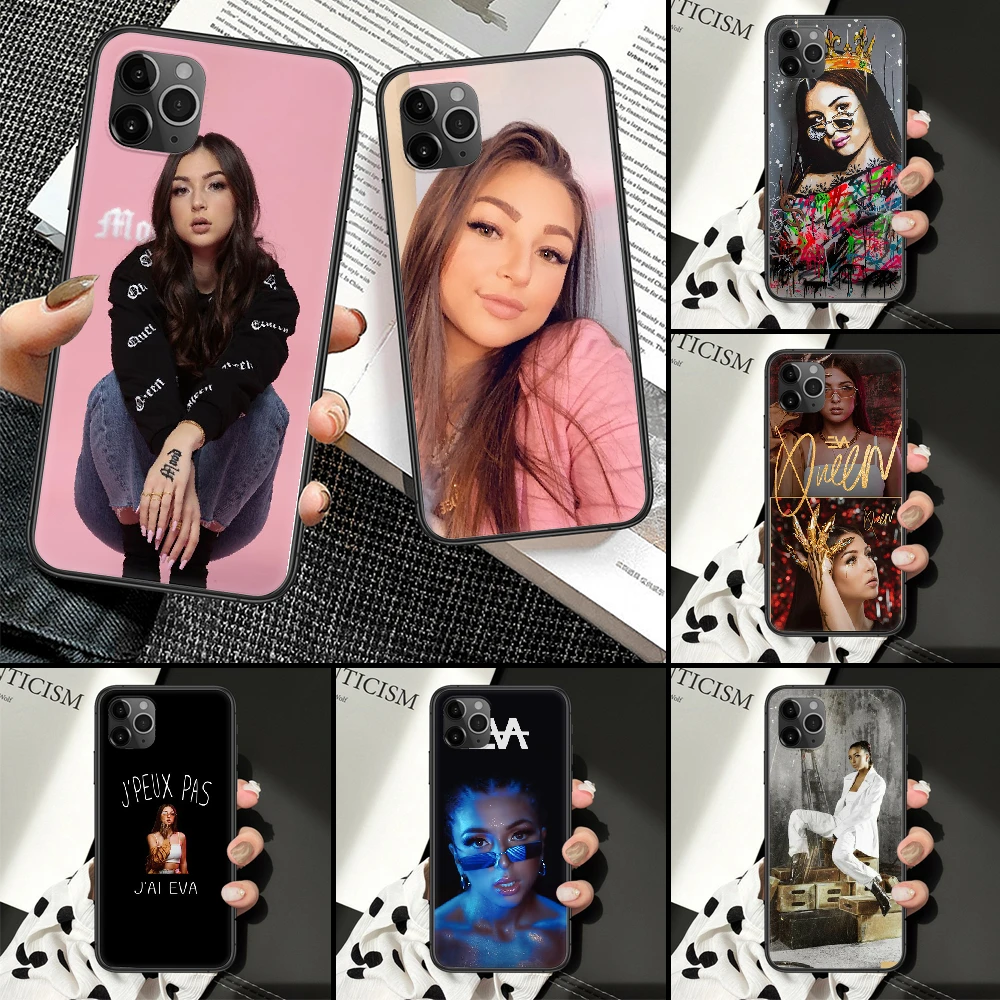 Eva Queen Phone Case For Iphone 5 5s Se 2 6 6s 7 8 11 12 Mini Plus X Xs Xr Pro Max Black 3d Cover Tpu Prime Trend Shell Silicone Mobile Phone Cases Covers Aliexpress