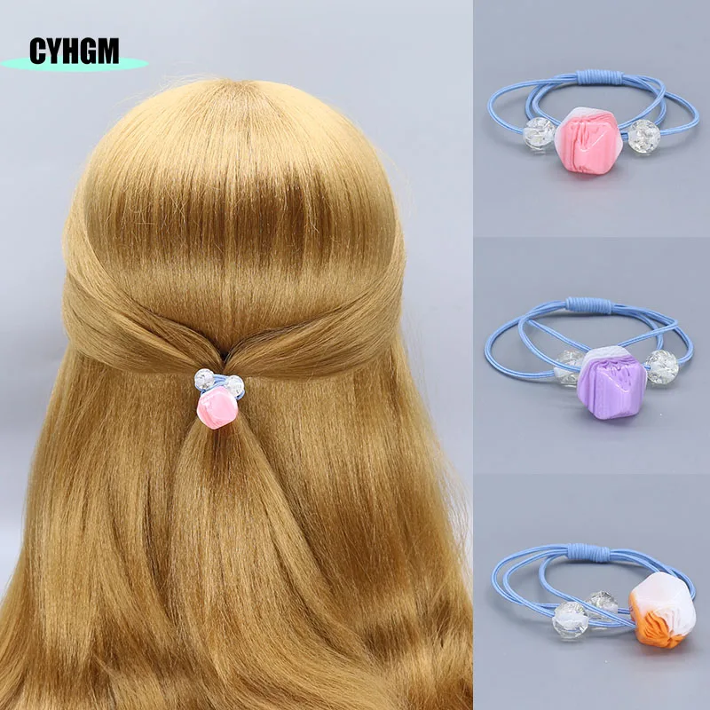 

CYHGM girls elastic hair bands plaid vsco hair scrunchie pack coletero pelo mujer hair accesorios para el cabello opaska D03-1