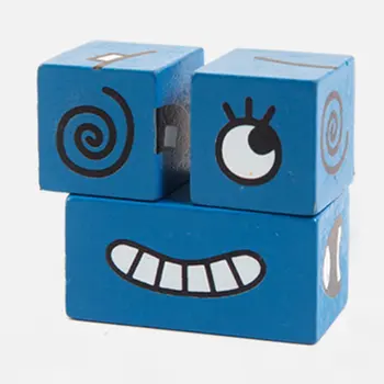 

Face-changing Building Block Children's Intelligence Board Game Challenge Level Toy