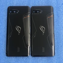 Для 6,5" Asus ROG Phone II ZS660KL 3D стекло задняя крышка батареи чехол Корпус+ стекло объектив для ASUS_I001D I001DA I001DE