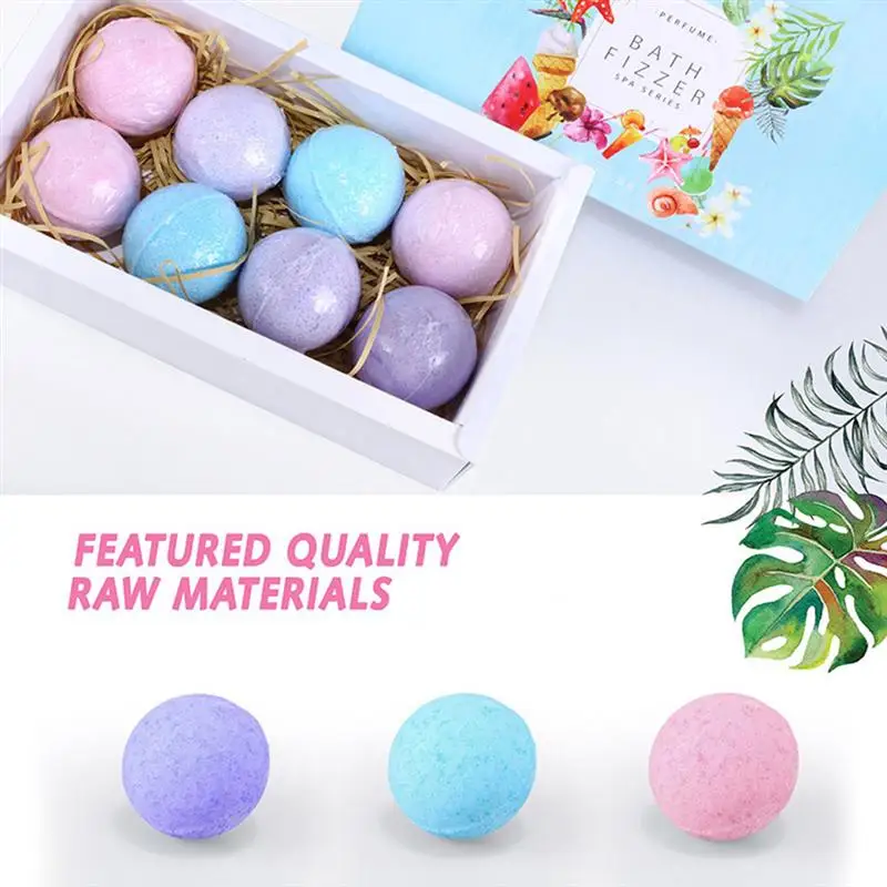 Promo Salts-Ball Bombs Bubble-Shower Bath Spa Skin-Care Fizzies Random-Color for Moistening jYQOMEGdgaa