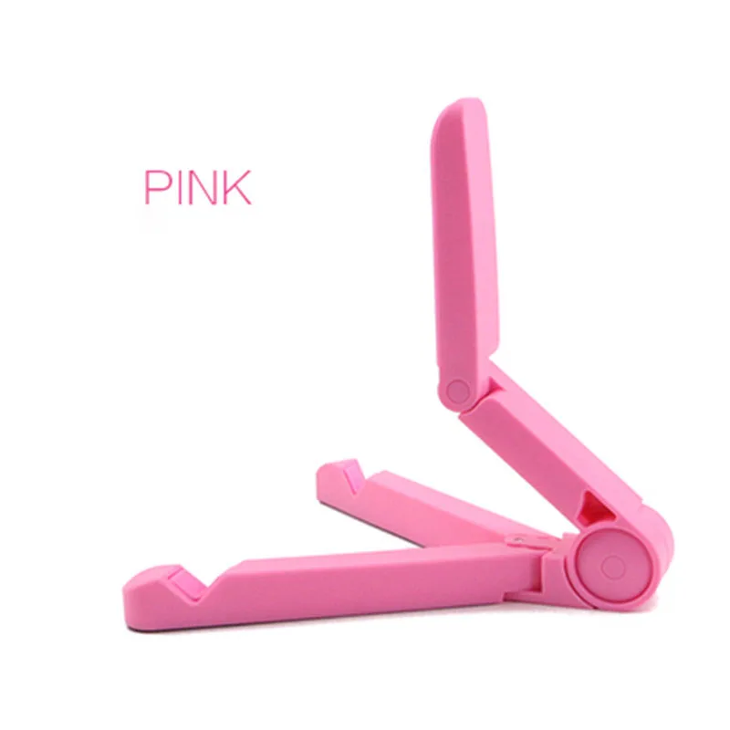 pink MOFi держатель для телефона Настольный складной для iPhone samsung Xiaomi huawei подставка Универсальный для iPad Pad регулируемый - Цвет: pink