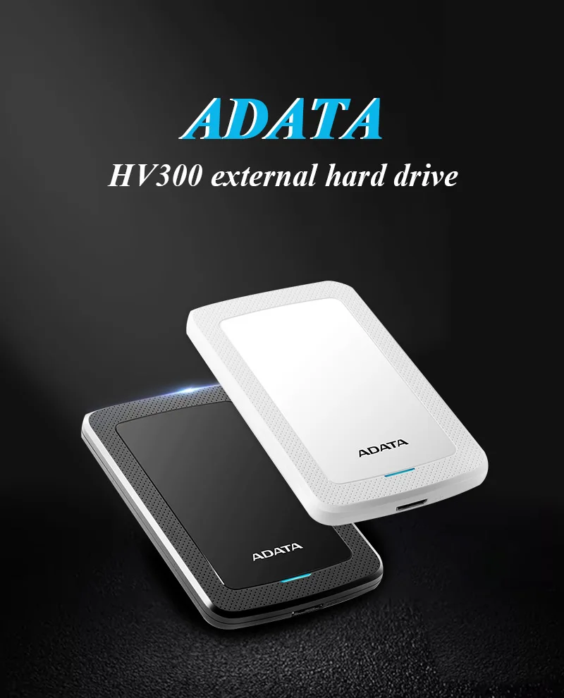 ADATA HV300 HDD 1TB 2TB High Speed 2.5'' EXternal Hard Drive Disk 2.5 inch Slim Portable Mobile Storage HDD For Desktop Laptop usb hard drive