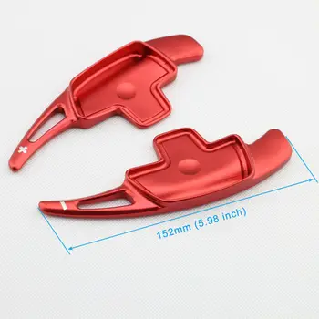 

Car Shift Paddles Steering Wheel Red Aluminium Alloy W205 C117 X156 C253 W166 Pratical New