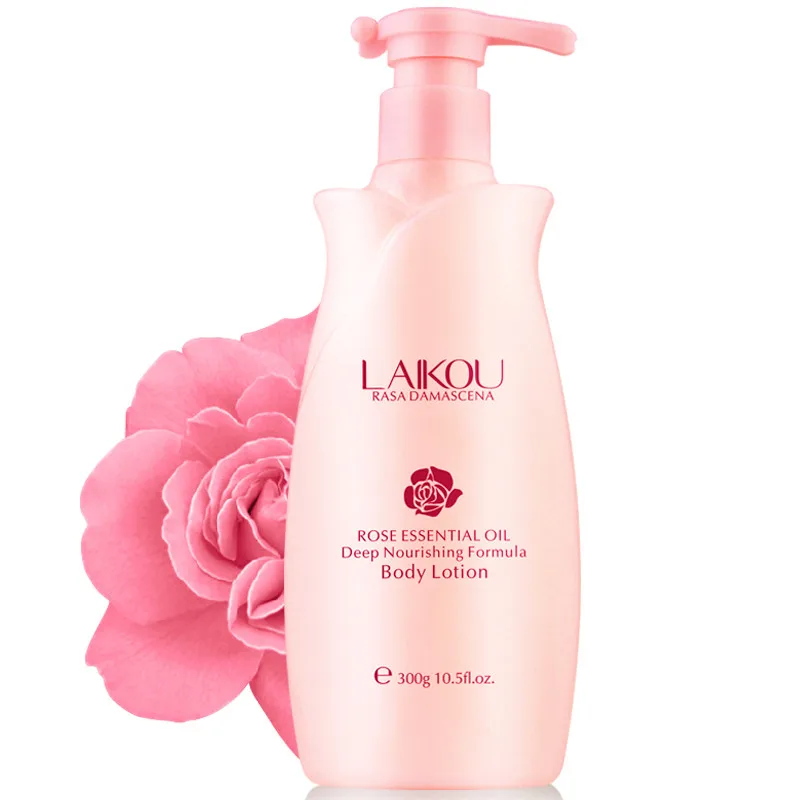 

LAIKOU Body Lotion Rose Plants Essence Body Cream Hydrating Nourish Smooth Body Skin Care Body Body Fragrant Cream Long Lasting