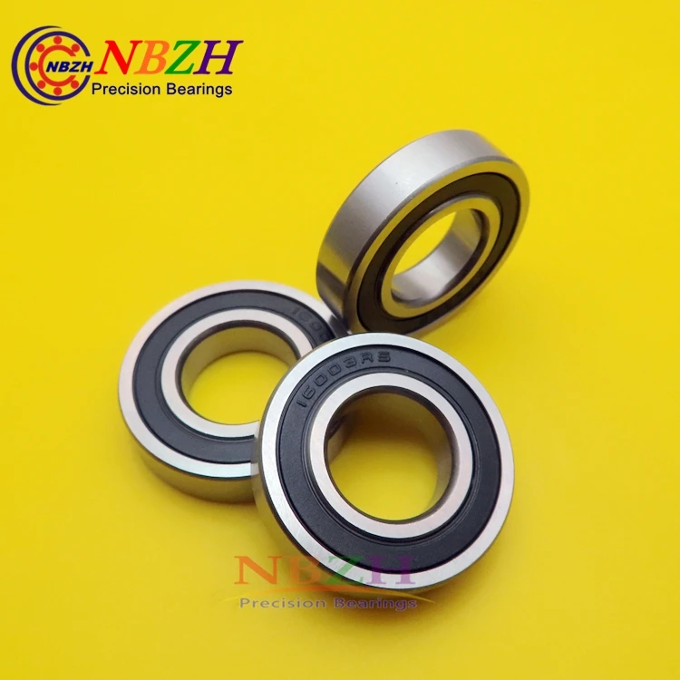 NBZH Bearing1pcs Double Shielded Deep Groove Ball Bearings 16003 16003-2RS 16003ZZ 17*35*8 Mm