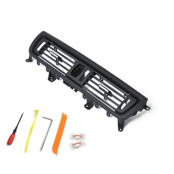 

For BMW 5 Series 523 528 530 64229166885 535i 535d 525d Front Console Grill Dash AC Air Vent Replacement Grille Car Ventilation
