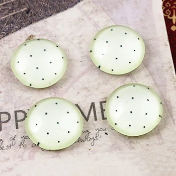 

New Fashion 20pcs 12mm Handmade Photo Glass Cabochons E3-39