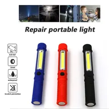 Рабочий свет COB светодиодный фонарик авто освещение для восстановления факел туризм кемпинг огни ABS пластик портативный супер яркий Предупреждение ющий фонарь