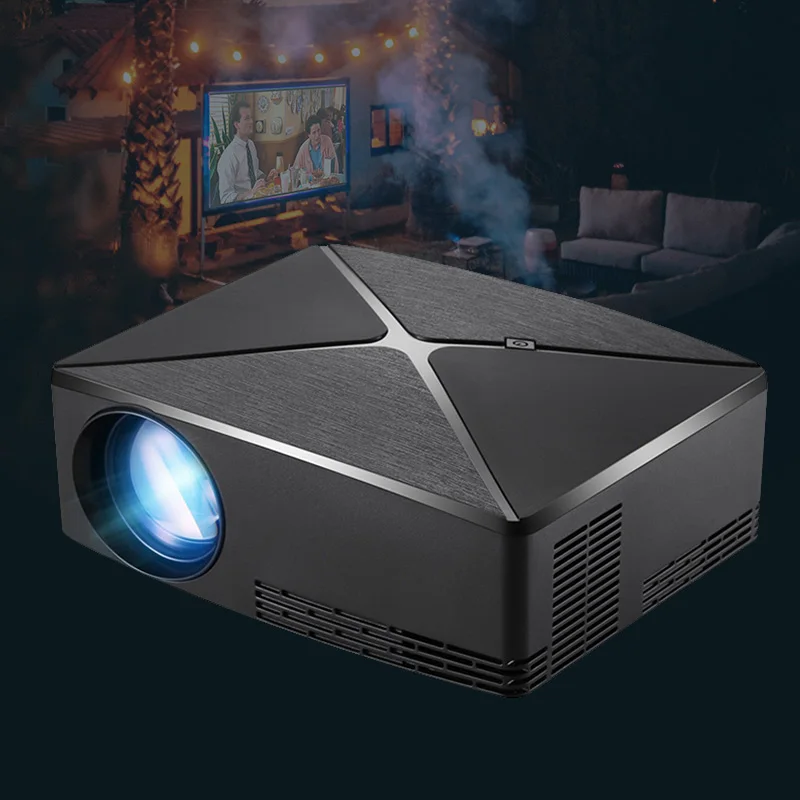 

Full HD Projector Mini Movie Projector 720P 60W 2200 Lumens Mini LED Projector Home Cinema Theater