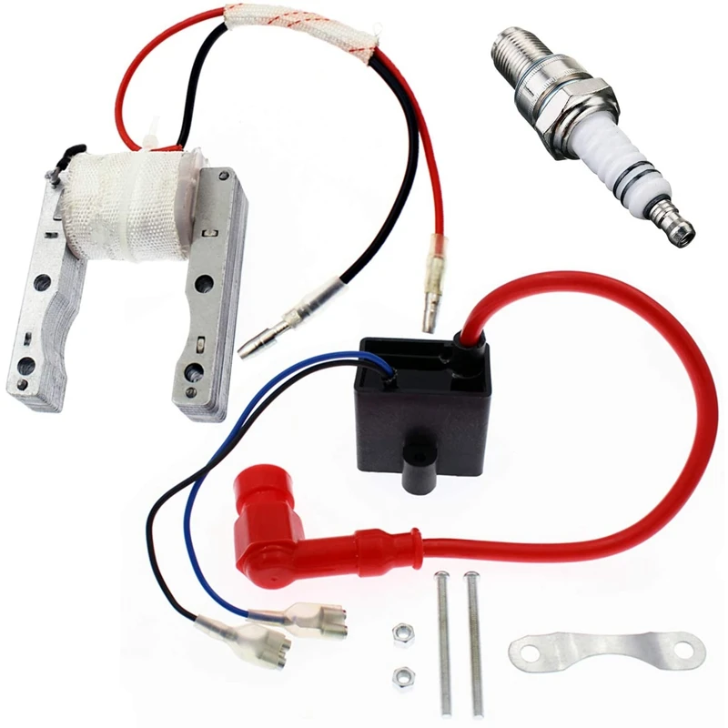 Катушка зажигания CDI нету свечи для моторизованных 49Cc - 50Cc 60Cc 66Cc 80Cc 2-х тактный