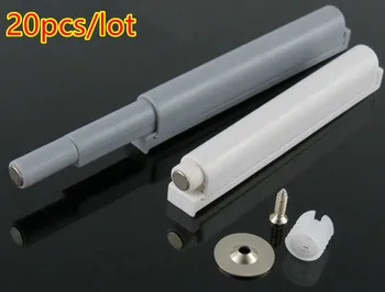 

20pcs/lot Open System Damper Buffer For Cabinet Door Cupboard Catch With Magnet For Home Kitchen Furniture Hardware