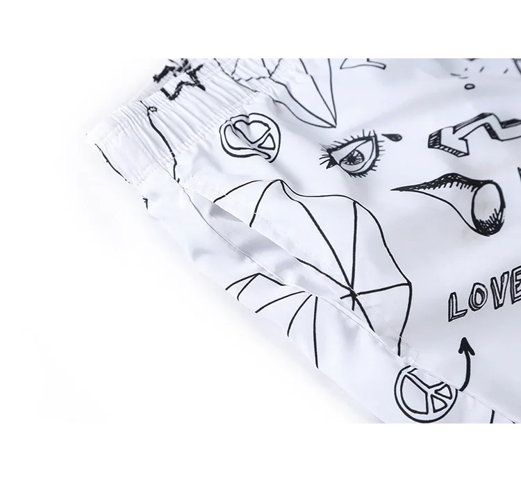 Foreign Trade Hot Selling Spring And Summer New Style Beach Shorts Popular Brand Men'S Wear 3D Abstract Printed Swimming Tr