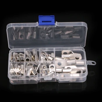 

60 Pcs Terminal Kit Wire Connector Terminal Tinned Copper Terminals Connectors Kit