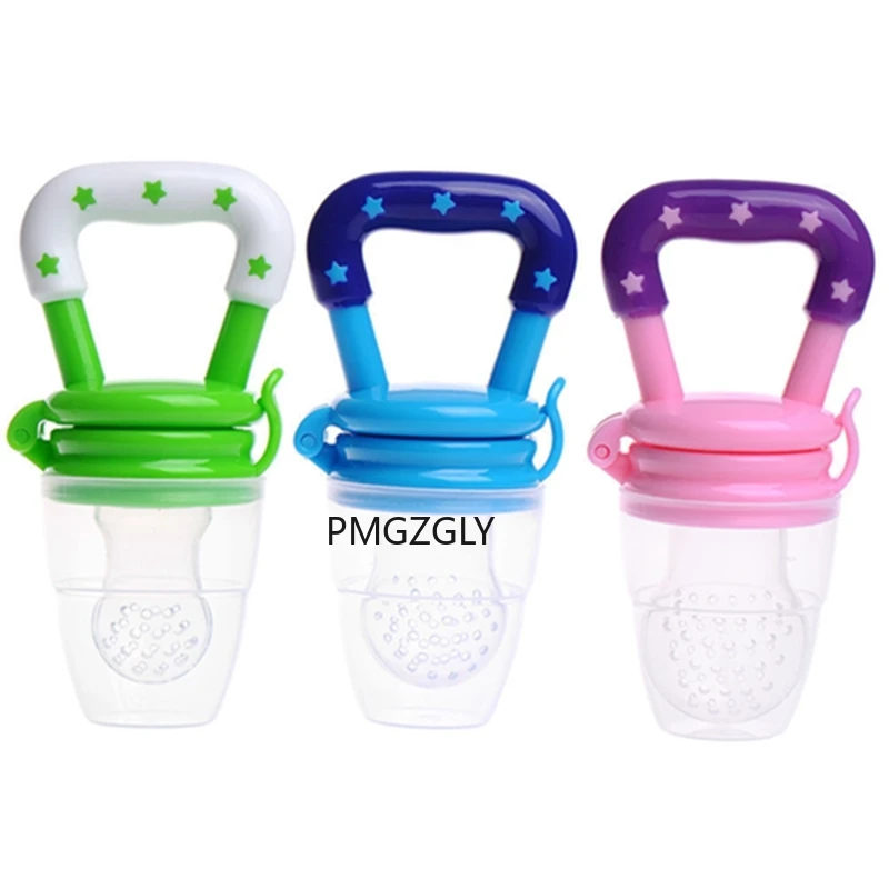 Baby Food Storage Baby Food Fruit Soft Nipple Feeder Safety Silicone Pacifier with Feeding Tool Teether Storage Feeding
