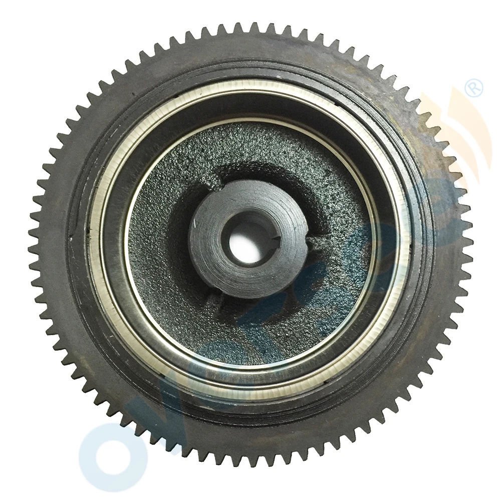 66M-85550 Fit YAMAHA Parsun Hidea Outboard Motor F15 4 Stroke ROTOR FLYWHEEL ASSY 66M-85550-10