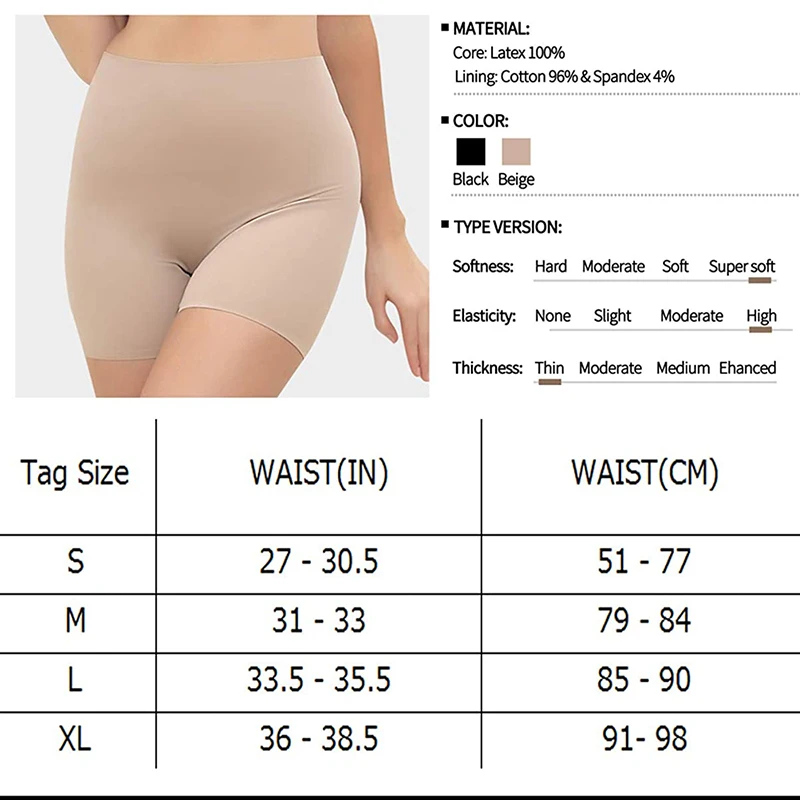 Thigh Slimmer Shapewear Panties for Women Slip Shorts High Waist Tummy Control Cincher Girdle Body Shaper tummy tucker for women