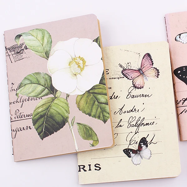 

1PC 64k Stylish Butterfly Notebooks 48 Pages School Notes Stationery Diary Notepad Gift Kids Supplies (ss-1730)