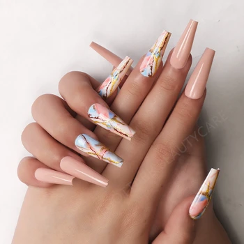 24 pc Full Cover Press On Nails
